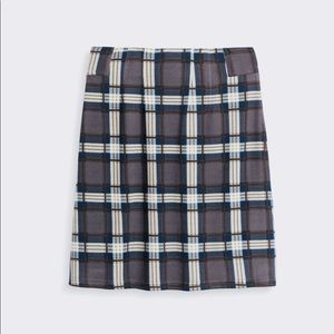 41 Hawthorn A-Line Plaid Skirt - XS
